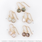Preview: Ohrringe EMILY Chalcedon